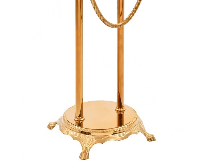 Sonata Свободностоящ смесител за вана, инокс, 99,5 см, златист