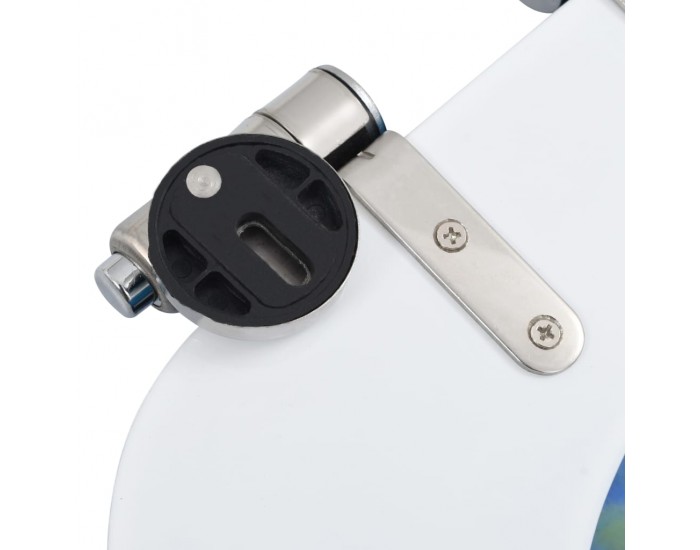 Sonata Тоалетни седалки с плавно затваряне, 2 бр, МДФ, дизайн делфини