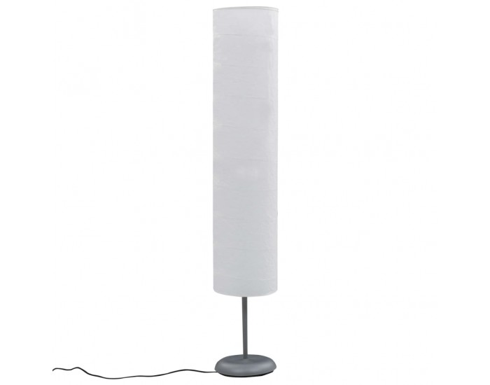 Sonata Наземна лампа със стойка, 121 см, бяла, E27