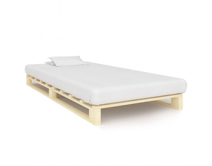 Sonata Палетна рамка за легло, бор масив, 100х200 см
