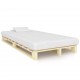 Sonata Палетна рамка за легло, бор масив, 120х200 см