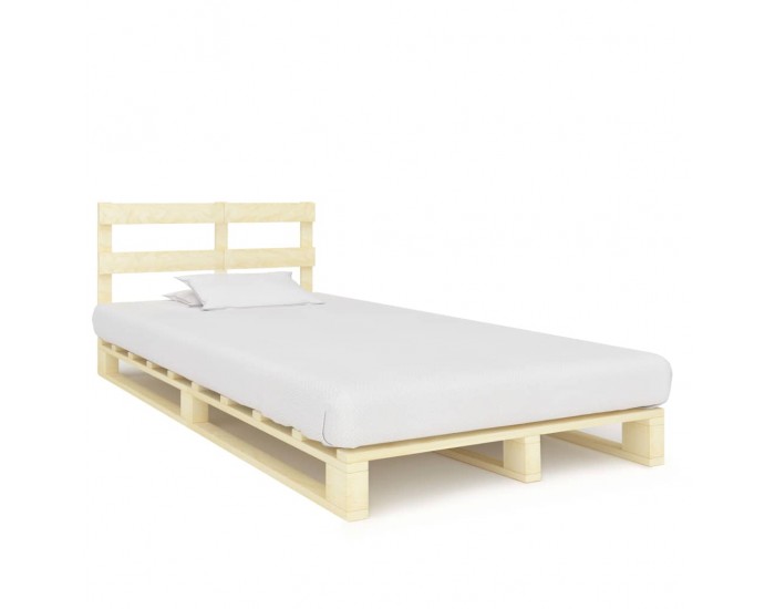 Sonata Палетна рамка за легло, бор масив, 120х200 см