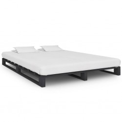 Sonata Палетна рамка за легло, сива, бор масив, 120х200 см - Легла
