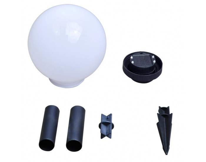 Sonata Градински лампи за пътека, 6 бр, LED, 20 см, с анкер за земя