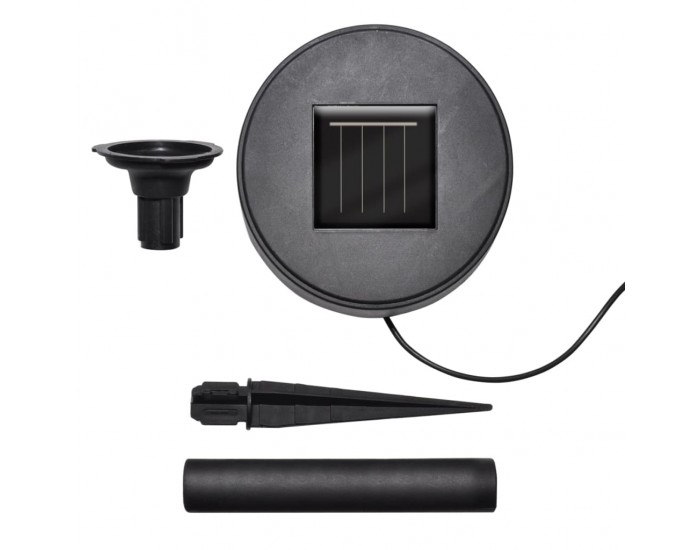 Sonata Градински лампи, 6 бр, LED, с анкери и соларни панели