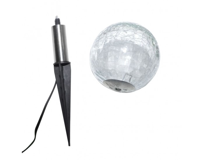 Sonata Градински лампи, 6 бр, LED, с анкери и соларни панели