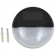 Sonata Градински соларни стенни лампи, LED, 24 бр, кръгли, черни