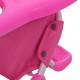 Sonata Високо бебешко столче за хранене, розово и бяло