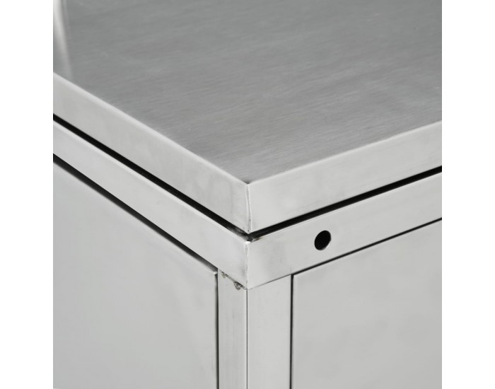 Sonata Двоен навес за кофа за смет 240 л, неръждаема стомана Sonata Двоен навес за кофа за смет 240 л, неръждаема стомана