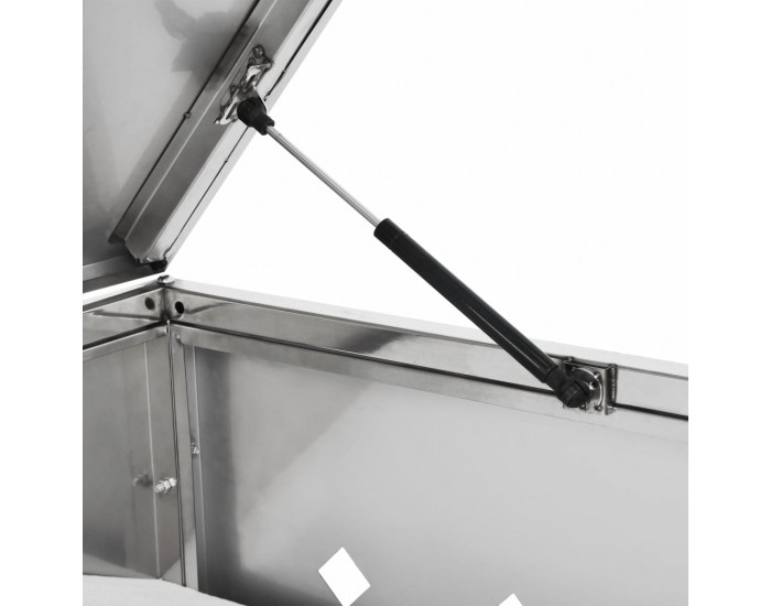 Sonata Двоен навес за кофа за смет 240 л, неръждаема стомана Sonata Двоен навес за кофа за смет 240 л, неръждаема стомана