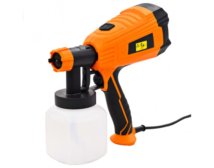 Sonata Електрически пистолет за боядисване 3 накрайника 500 W 800 мл Sonata Електрически пистолет за боядисване 3 накрайника 500 W 800 мл