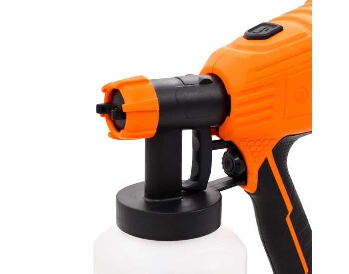 Sonata Електрически пистолет за боядисване 3 накрайника 500 W 800 мл Sonata Електрически пистолет за боядисване 3 накрайника 500 W 800 мл