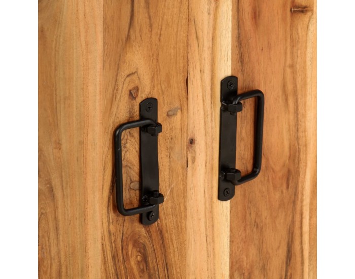 Sonata Библиотека с 4 нива, 124x30x180 см, акация масив