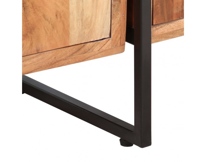 Sonata Библиотека с 4 нива, 124x30x180 см, акация масив