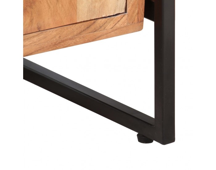 Sonata Библиотека с 4 рафта, 80x30x180 см, акация масив