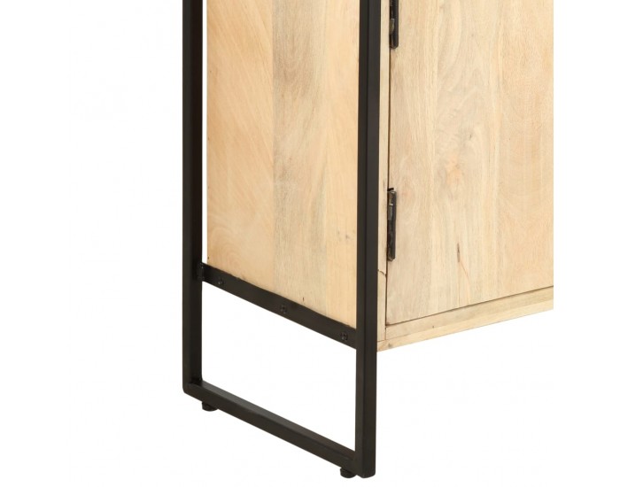 Sonata Библиотека с 4 нива, 80x30x180 см, манго масив