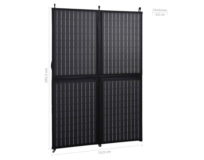 Sonata Сгъваем соларен панел, 100 W, 12 V Sonata Сгъваем соларен панел, 100 W, 12 V