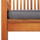 Sonata Градински трапезен стол с възглавница, акация масив