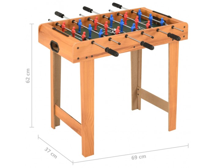Sonata Мини футболна маса, 69x37x62 см, клен Sonata Мини футболна маса, 69x37x62 см, клен