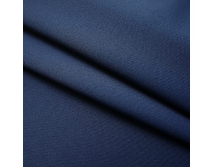 Sonata Затъмняващи завеси с куки, 2 бр, сини, 140x175 см
