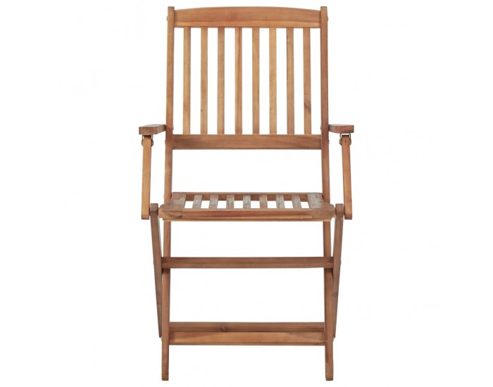 Sonata Сгъваеми градински столове, 2 бр, акация масив