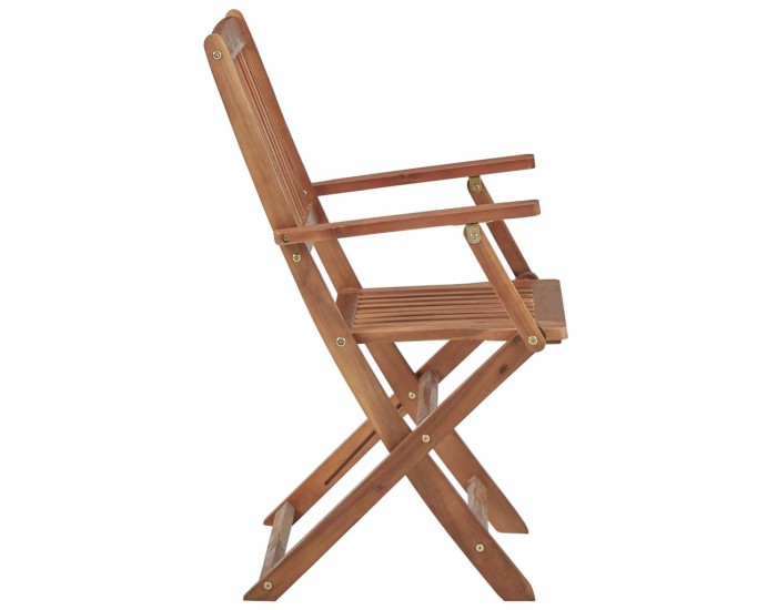 Sonata Сгъваеми градински столове, 2 бр, акация масив