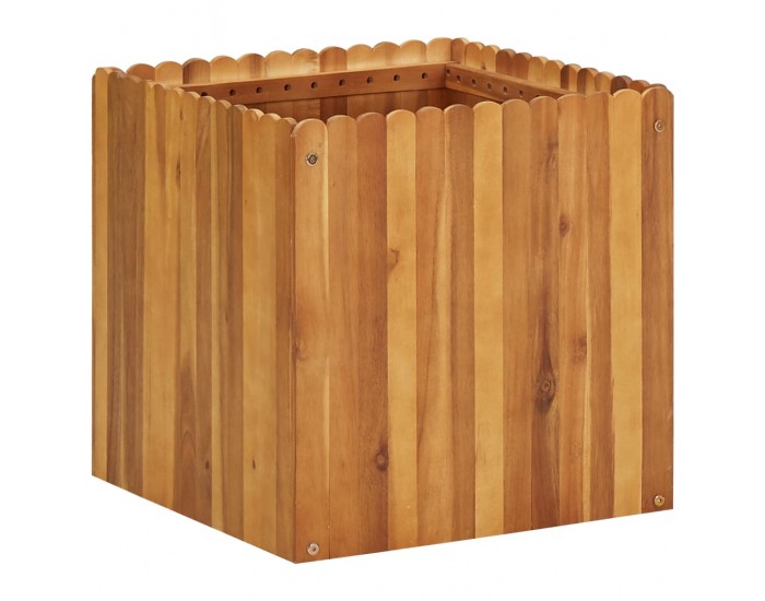 Sonata Градинска повдигната леха, 50x50x50 см, акациево дърво масив