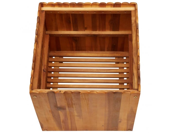 Sonata Градинска повдигната леха, 50x50x50 см, акациево дърво масив