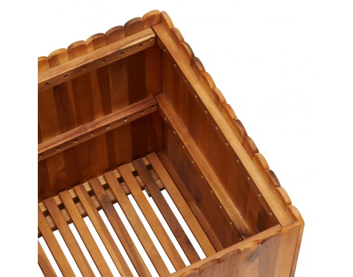 Sonata Градинска повдигната леха, 50x50x50 см, акациево дърво масив