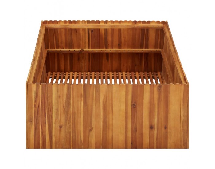 Sonata Градинска повдигната леха, 100x100x50 см, акациево дърво масив