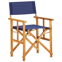 Sonata Режисьорски стол, акациево дърво масив, син - Специални столове