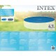 Intex Соларно покривало за басейн, кръгло, 488 см
