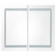 Sonata LED шкаф с огледало за баня, 80x12,2x68 см Sonata LED шкаф с огледало за баня, 80x12,2x68 см