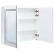 Sonata LED шкаф с огледало за баня, 80x12,2x68 см Sonata LED шкаф с огледало за баня, 80x12,2x68 см