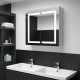 Sonata LED шкаф с огледало за баня, 80x12,2x68 см Sonata LED шкаф с огледало за баня, 80x12,2x68 см
