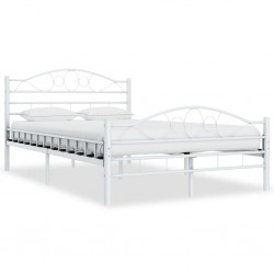Sonata Рамка за легло, бяла, метал, 120x200 cм - Легла