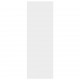 Sonata Стелаж за обувки, бял гланц, 54x34x100 см, ПДЧ