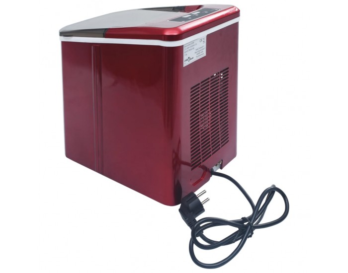 Sonata Ледогенератор, червен, 1,4 л, 15 кг/24 часа