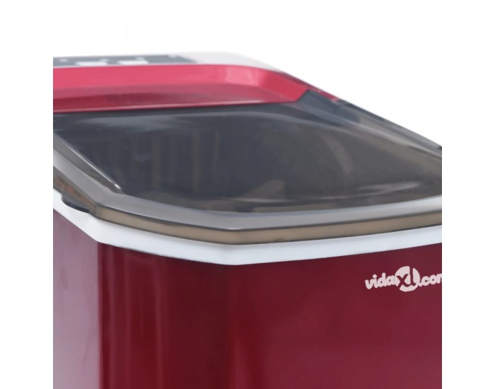Sonata Ледогенератор, червен, 1,4 л, 15 кг/24 часа