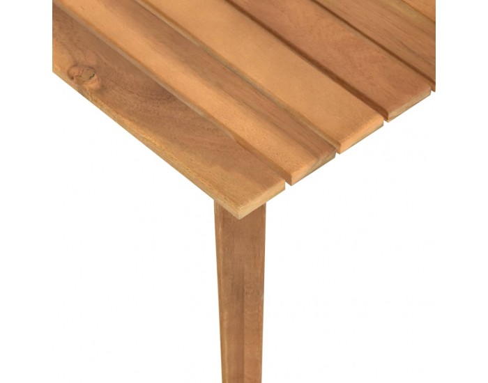 Sonata Градинска кафе маса, 60x60x36 см, акация масив