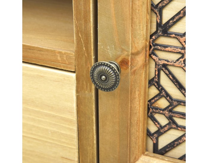 Sonata ТВ шкаф, дърворезба, кафяв, 120x30x42 см, дърво