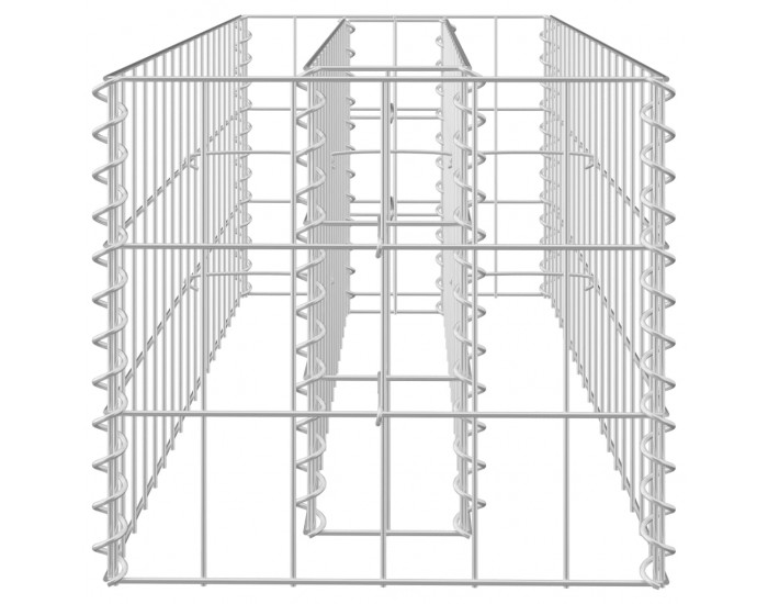 Sonata Габион повдигната леха, поцинкована стомана, 90x30x30 cм