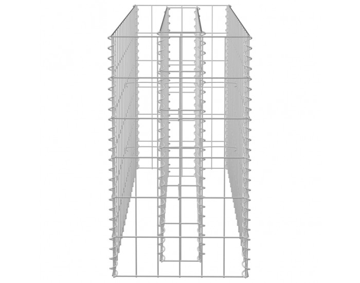 Sonata Габион повдигната леха, поцинкована стомана, 90x30x60 см