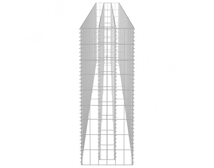 Sonata Габион повдигната леха, поцинкована стомана, 360x30x90 cм Sonata Габион повдигната леха, поцинкована стомана, 360x30x90 cм