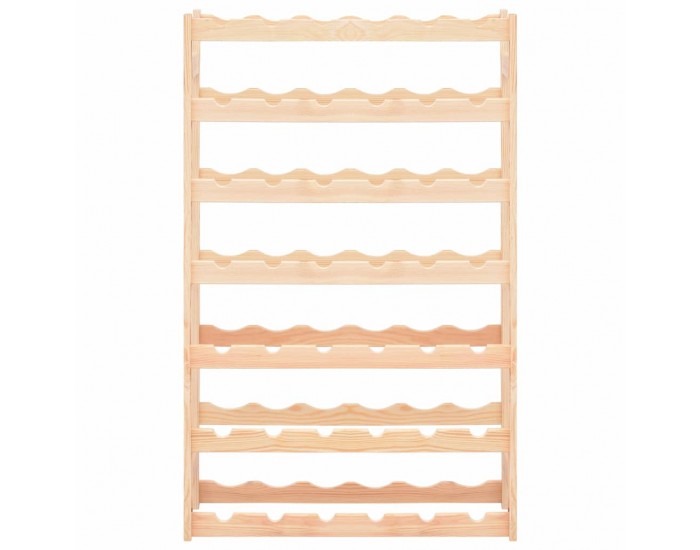 Sonata Стойка за вино за 42 бутилки, борова дървесина
