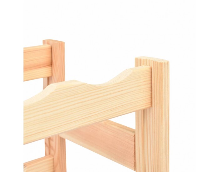 Sonata Стойка за вино за 42 бутилки, борова дървесина