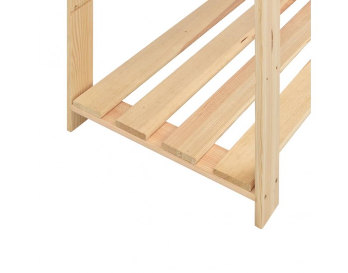 Sonata 5-етажен стелаж, 170x38x170 см, бор масив, 500 кг