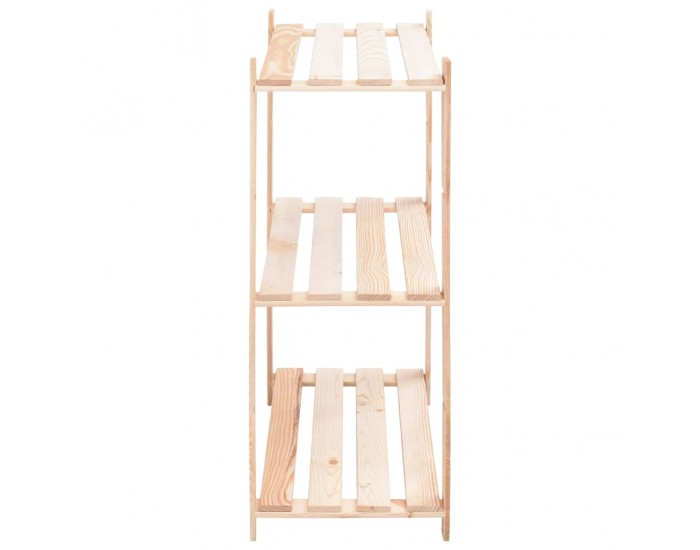 Sonata 3-етажен стелаж, 80x38x90 см, бор масив, 150 кг Sonata 3-етажен стелаж, 80x38x90 см, бор масив, 150 кг