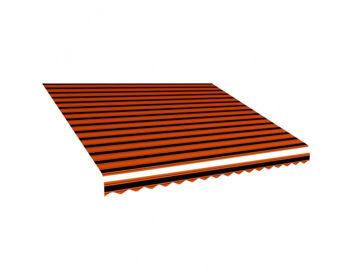 Sonata Платнище за тента и сенник, оранжево и кафяво, 400x300 см