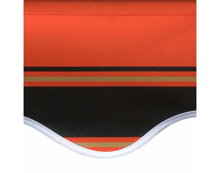 Sonata Платнище за тента и сенник, оранжево и кафяво, 400x300 см